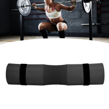 Squat Pad Langhantelpolster Nacken- Schulter-Schutzpolster Unterstützung für Kniebeugen Ausfallschritte Hip Thrusts Schwarz
