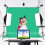 Green Screen Background 2x2m Cotton Polyester Perforated for Studio Photography 12