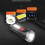 Lampwick USB recargable 500LM linterna 1200mAh 12