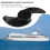 Verstärkter Engineering-Kunststoff-Propeller, schwarz, 12V-24V, 25cm 7