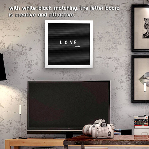 25cm*25cm Message Plastic Letter Board Sign 1