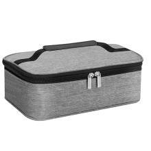 Wärmeisolierte Mini-Lunch-Tasche 25x16x8 cm, Schwarz