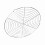 Round Shape BBQ Wire Mesh Grill Net Barbecue 9