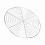 Round Shape BBQ Wire Mesh Grill Net Barbecue 14