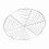 Round Shape BBQ Wire Mesh Grill Net Barbecue 8