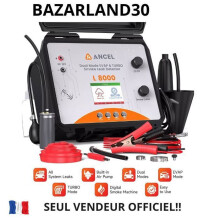 ANCEL L8000 Rookmachine - Dubbelmodus diagnose - LCD-display - Ingebouwde luchtpomp - Compatibel met voertuigen