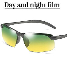 (D) Men Driving Golf Glasses With Uv400 Photochromic Lens Sunglasses