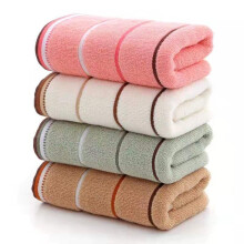 (Sweet Love [4-piece Set) 4-piece set of pure cotton facial towels for home use, adult hand and face towels, soft and absorbent