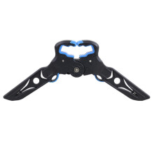 Bogenschießen Bogenständer Tragbarer zusammenklappbarer Gummibogenhalter für Bogenarme Outdoor-Bogenständer