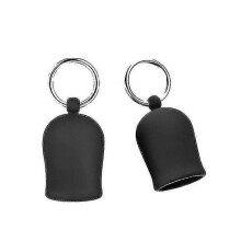 New Silicone Bell Nipple Tease Toy Massage Adult Erotic Health Care Products Erotic Milk Accessories 1 Pair Black