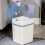 Cubo de basura inteligente con sensor, blanco, de 12 L, sin contacto 10