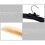 Lebanghui 5 Pack Satin Padded Hangers-black 9