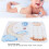 Baby-Meilenstein-Decke 100x75cm Mondmuster 11