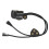 Schwarzer Leder-Daumenprotektor aus Messing 1,0 Unze 27 g 3