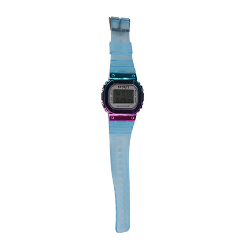 Gradient Color Electronic Watch Large Dial 2