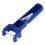 2Pcs Blue Swimming Pool V Shape Clip Brush Head 4
