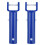 2Pcs Blue Swimming Pool V Shape Clip Brush Head 1
