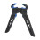 Verbundbogenhalter Mini-Halter Gummi blau lang 15