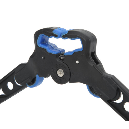 Verbundbogenhalter Mini-Halter Gummi blau lang 2
