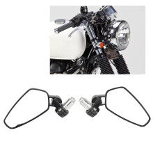 Motorrad-Rückspiegel 22 mm schwarz 360 MSX125