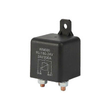(12V)Car Relay Heavy Duty Split Charge Relay Switch 12V/24V DC 200A 4 Pin Continuous Relay
