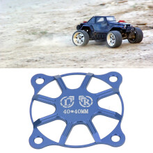 RC-Kühlgebläsem Schutzabdeckung 40x40mm Aluminiumlegierung Zubehörteil für Motor Dunkelblau