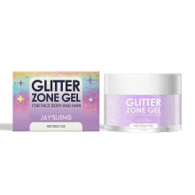 (Neon Purple)Glitter Gel, Prom Party Rave Stereoscopic Highlight Natural Shine Face Body Gel