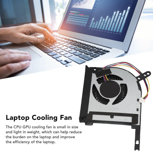 FX505DU/DY/DD/GT Laptoplüfter 4-Pin 5V/0.5A 2