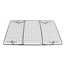 Abkühlgitter aus Eisen Modell: 501 g 43x28x7 cm schwarz