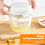 Yogurt Maker Strainer, Yogurt Strainer with Fine Mesh Bag, Capacity Bowl, Leak-Proof, Versatile Transparent Juice Filter 8