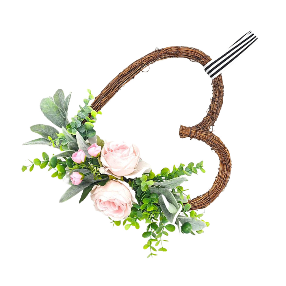 Charming Heart-shaped Wreath Valentines Day Decor Adding-image-OPC-PJMW2GR-NEW