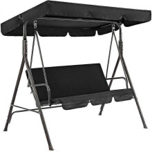210d Replacement Canopy for Garden Swing Seat Waterproof Swing Canopy for Swing Seat Replacement Sunshade Rocking