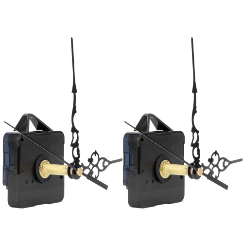 2Set Long Shaft Quartz Clock Movement Pointers Kit 1
