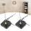 2Set Long Shaft Quartz Clock Movement Pointers Kit 10