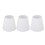 6Pcs White Fabric Lampshades Kit for E14 Bulbs, Modern Minimalist Design 15