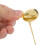 Bling Schnullerclip-Set Gold M, 6-18 Monate, PP/Silikon 12
