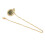 Bling Schnullerclip-Set Gold M, 6-18 Monate, PP/Silikon 3