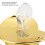 Bling Schnullerclip-Set Gold M, 6-18 Monate, PP/Silikon 5