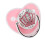 Schnuller Größe M – Rosa Strasskrone, Silikon 7