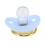 Blau 6-18M Soft-Touch Silikon-Schnuller Bling 15