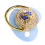 Blau 6-18M Soft-Touch Silikon-Schnuller Bling 9