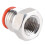 1/4in FFL x 19/32in‑18 UNF Plug Adapter Connector 3
