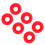 25Pcs Red Silicone Grolsch Gaskets for Swing Flip 9