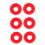 25Pcs Red Silicone Grolsch Gaskets for Swing Flip 7
