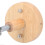 grau Gummi-Holz-Wandleuchte, 12 cm Schirm 7