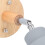 grau Gummi-Holz-Wandleuchte, 12 cm Schirm 4