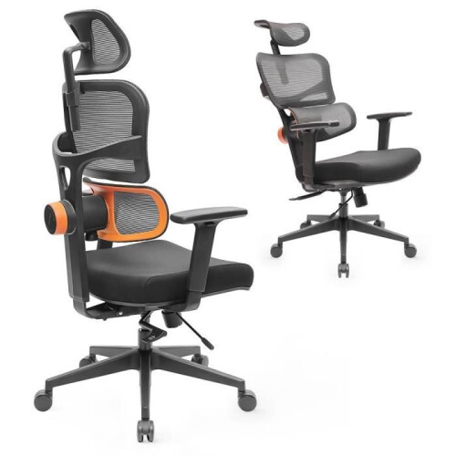 Sedia da Ufficio - NEWTRAL - NT001 - Ergonomica - Bracciolo Regolabile - Base in Nylon 1