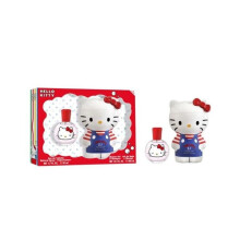 Toilettenkoffer - Hello Kitty - Eau de Toilette 50Ml - Duschgel 400Ml - Für Kinder - Mädchen
