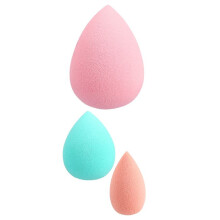 Make-up Schwämme - Ilū - Mini, Mittel und Groß - 3 Stück - Flüssige Anwendung - Natürlicher Finish