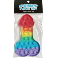 KHEPER GAMES - MONIVARINEN POP-IT PENIS ANTI-STRESS LELU -